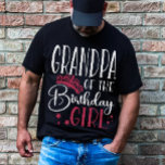 Camiseta Vovô da Família Personalizada Birthday Girl<br><div class="desc">Procurando uma camisa de aniversário que fará sua festa terminar? Olhe só as camisas da nossa equipe de aniversário! Estas camisetas de na moda são perfeitas para qualquer festa de aniversário do dia fora. Nossas camisas combinam um presente de excelente para seus amigos e família, e podem ser vestidas juntas...</div>