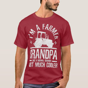 Camiseta Vovô da Fazenda de Mens - Avô Engraçado