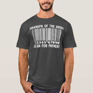 Camiseta Vovô Da Noiva Virá Para A Parte De Casamento De Pa