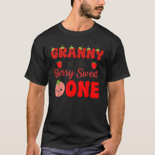 Camiseta Vovó da Primeira Festa de Aniversário da Morango D