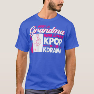 Camiseta Vovó Das Mulheres Que Ama Kpop E Kdrama Kpop Merc