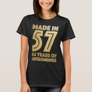 Camiseta Vovô De 64 Anos De Idade Do Homem 64