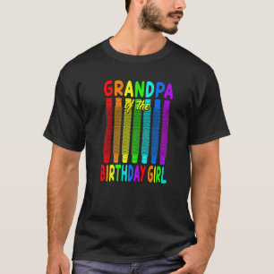 Camiseta Vovô de Aniversário do Tubo pop