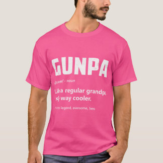 Camiseta Vovô De Arma Lover - Gunpa Definição Funny Gun Pró
