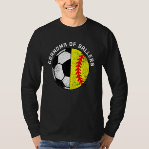 Camiseta Vovó De Ballers Soccer Vovó De Softball