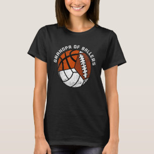 Camiseta Vovô De Balões De Voleibol