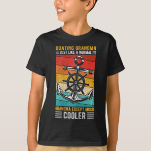 Camiseta Vovó de barco, exatamente como uma vovó normal de