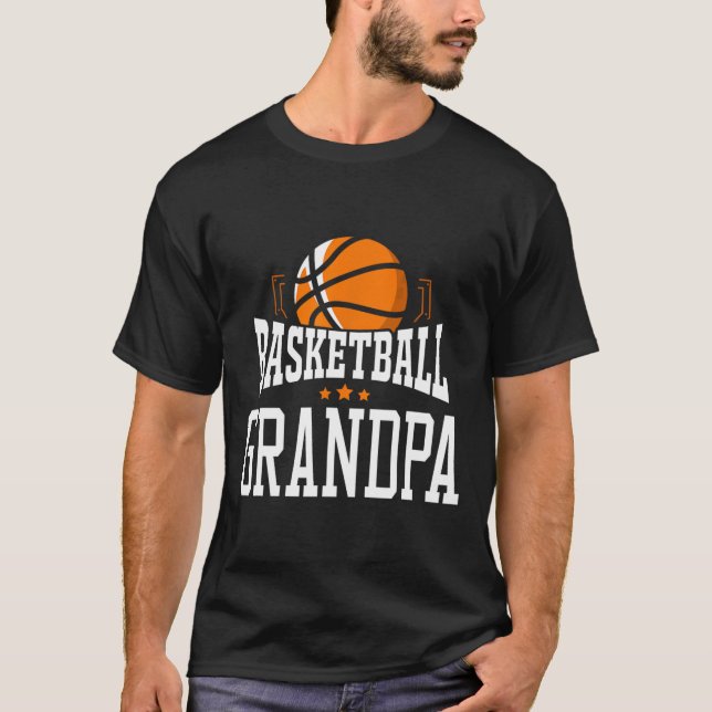 Camiseta Vovô de basquetebol (Frente)