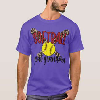 Camiseta Vovó De Excelente Softball Ortoado De Um Jogador S