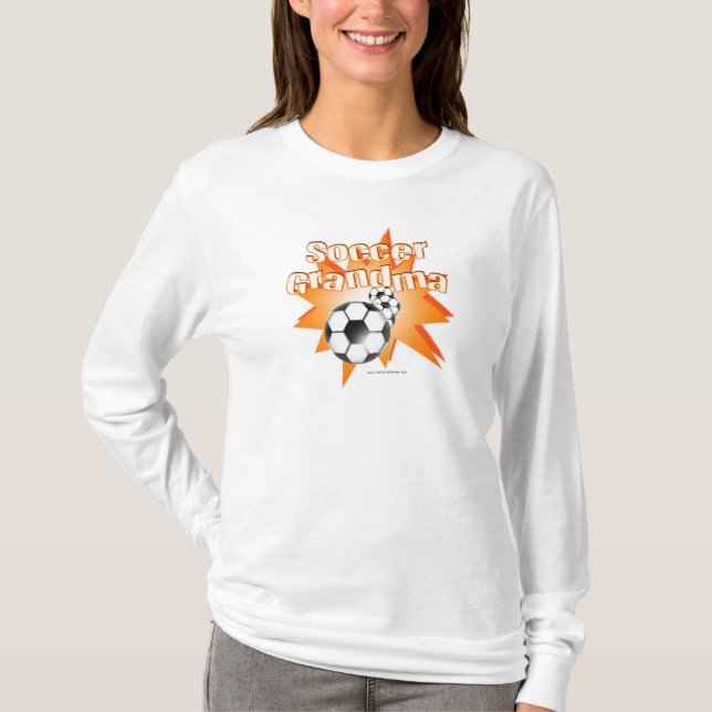 Camiseta Vovó de futebol (Frente)