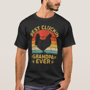 Camiseta Vovô De Galinha Vintage De Melhor Agrupamento