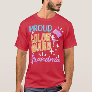 Camiseta Vovó de Guarda de Cor Orgulhosa