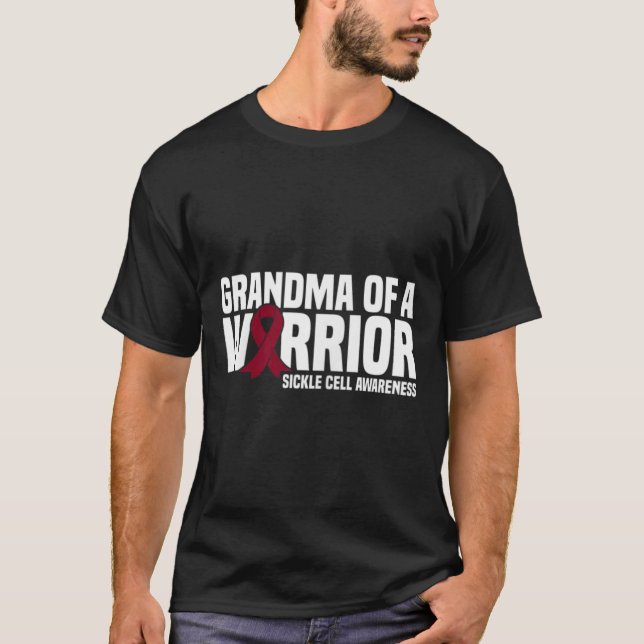 Camiseta Vovó De Guerreira Burgundy Fita (Frente)