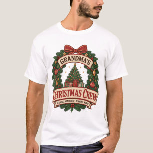 Camiseta Vovó de Natal – Equipe de Natal da Vovó