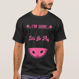 Camiseta Vovó de Pickleball, terminei de fazer Vamos de vov