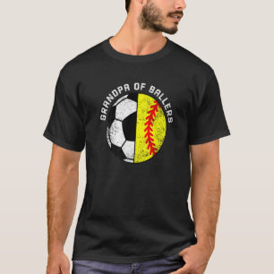 Camiseta Vovô De Soccer Vovô De Softball