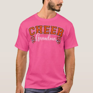 Camiseta Vovó de Torcida Meu Cheerleader Favorito Me Chama
