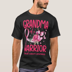 Camiseta vovó de uma Consciência do Cancer do Guerreiro