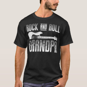 Camiseta Vovô De Violão Rock And Roll Vovô Guitar Vovô
