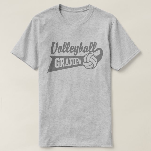 Camiseta Vovô de vôlei (Frente do Design)