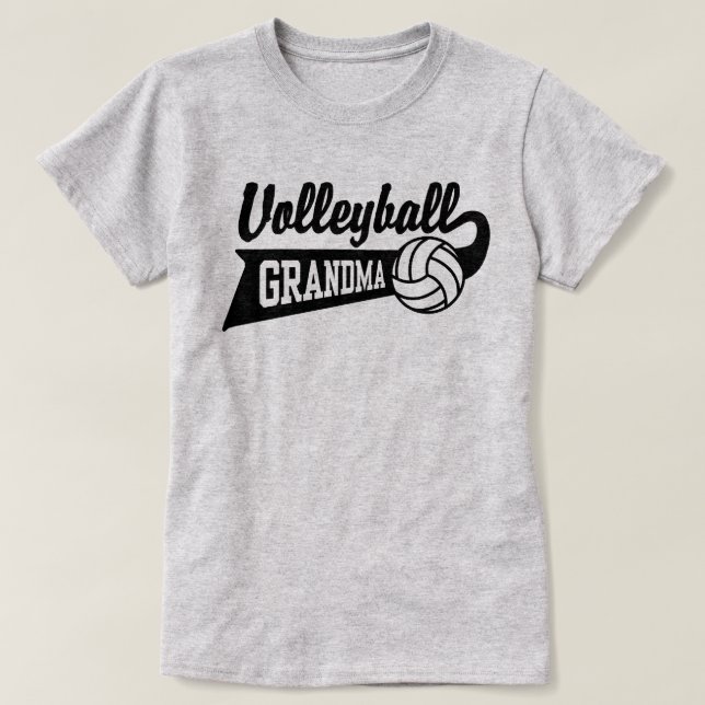 Camiseta Vovó de vôlei (Frente do Design)