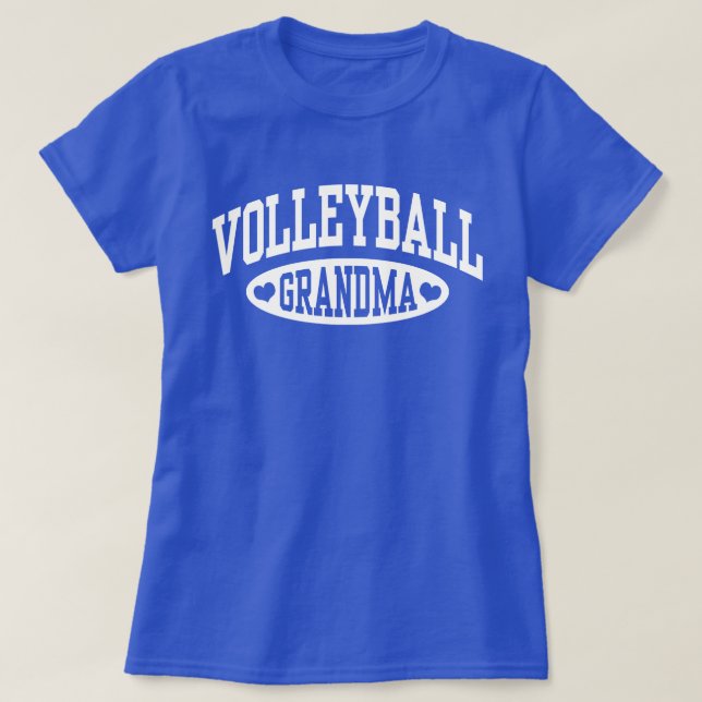 Camiseta Vovó de vôlei (Frente do Design)