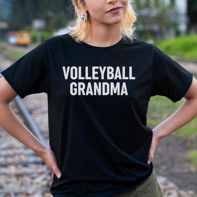 Camiseta Vovó de vôlei (Criador carregado)