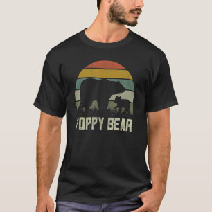 Camiseta Vovô Dia de os pais Do Urso-Da-Papeira