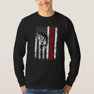 Camiseta Vovô dia de os pais Reel Vovô Legal nos pescando