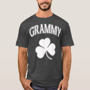 Camiseta Vovó Dia de São Patrício Shamrock irlandês