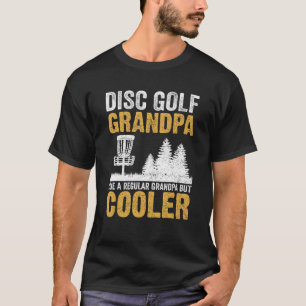 Camiseta Vovô Disco Golf Vovô Como um Gran Regular
