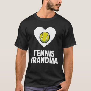Camiseta Vovó Divertida de Tênis que Traz Lanches para os J