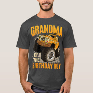 Camiseta Vovó do Aniversário do Monstro do Aniversário