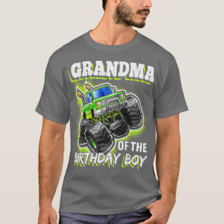 Camiseta Vovó do Aniversário do Monstro do Aniversário