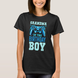 Camiseta Vovó do Aniversário Jovens Correspondendo Vídeo Jo
