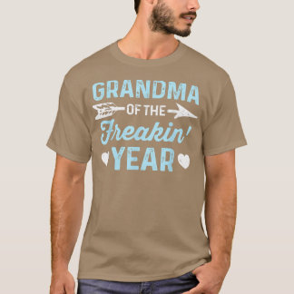 Camiseta Vovó Do Ano Do Freakin Engraçado 1 Vovó Grande