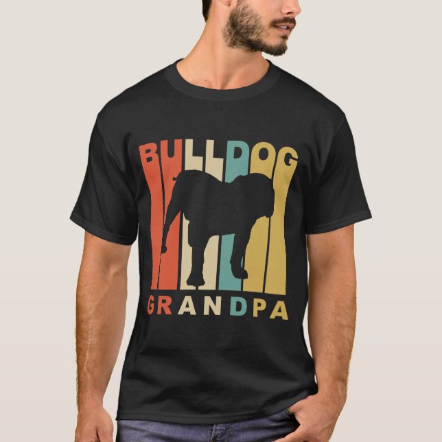 Camiseta Vovô do buldogue (Frente)