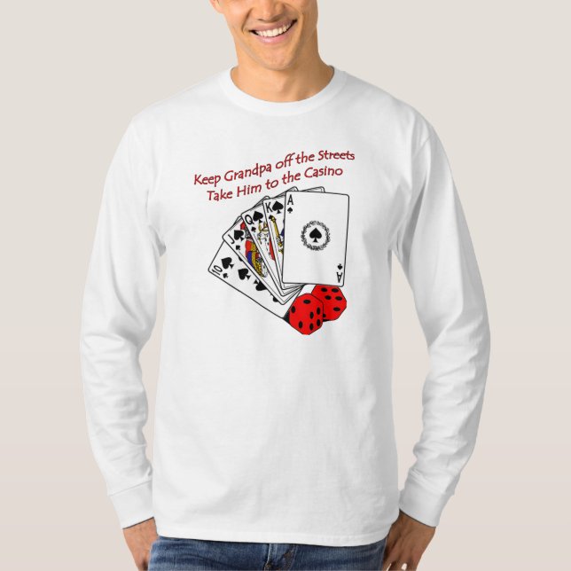 Camiseta Vovô do casino (Frente)