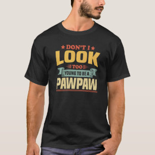 Camiseta Vovô do Dia dos Pais Não Pareço muito jovem