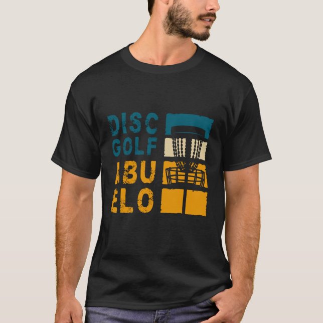 Camiseta Vovô do Disk Golf Abuela (Frente)