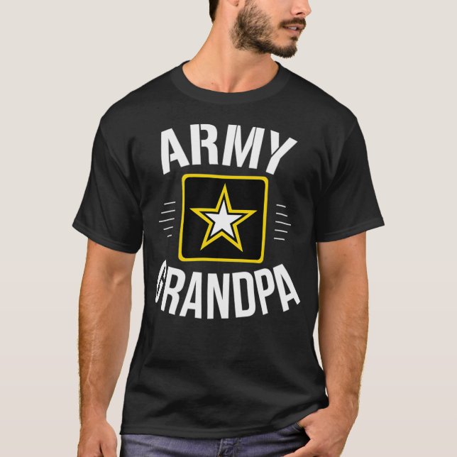 Camiseta Vovô do Exército (Frente)