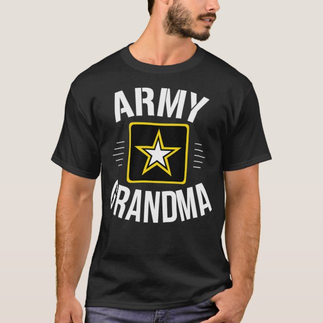 Camiseta Vovó do Exército (Frente)