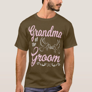 Camiseta Vovó Do Feliz Casamento Casou Com Ele