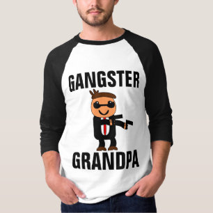 Camiseta VOVÔ do GÂNGSTER, t-shirt engraçados das camise