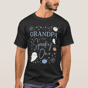 Camiseta Vovô Do Garoto De Aniversário Do Spooky One