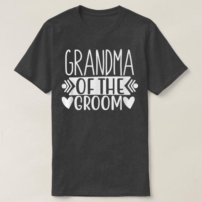 Camiseta Vovó do Groom (Frente do Design)
