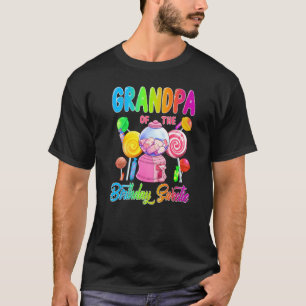 Camiseta Vovô Do Jovem Docinho De Aniversário Da Matchin