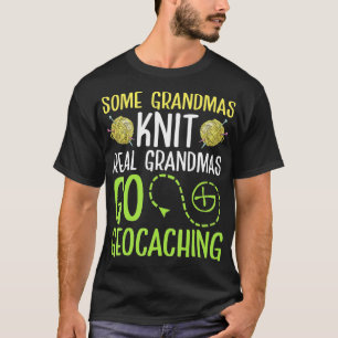 Camiseta Vovó do Knnô Real Vai Geocaching Gran