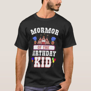 Camiseta Vovó Do Parque De Diversões Circo Do Menino Aniver