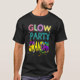 Camiseta Vovô do partido Glow Party